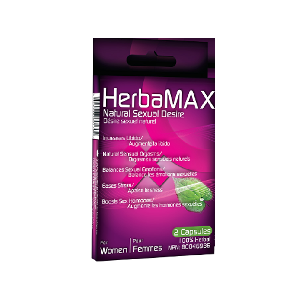 HerbaMAX For Women - 2pk – Rechargeable, Discreet, Intimate Wellness Accessory – Quiet, Rechargeable, Waterproof, Couples & Solo Use, Discreet Intimate Wellness Accessory