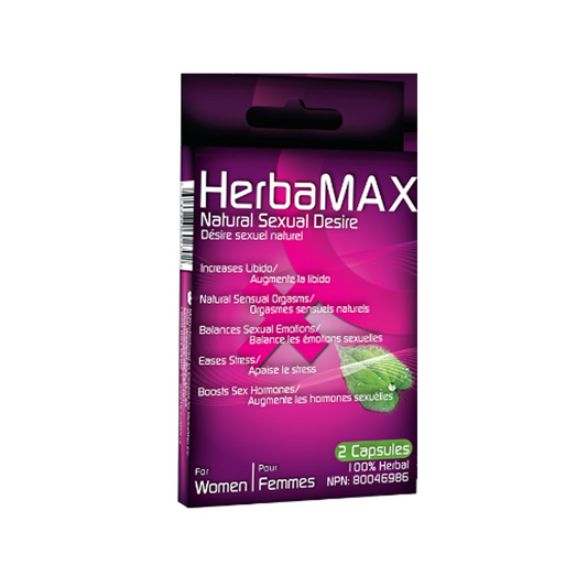 HerbaMAX For Women - 2pk – Rechargeable, Discreet, Intimate Wellness Accessory – Quiet, Rechargeable, Waterproof, Couples & Solo Use, Discreet Intimate Wellness Accessory