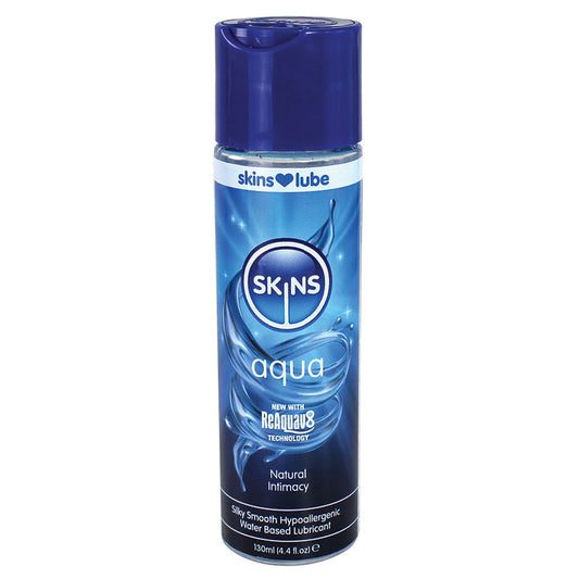 Skins Aqua Water Based Lubricant 4.4oz.