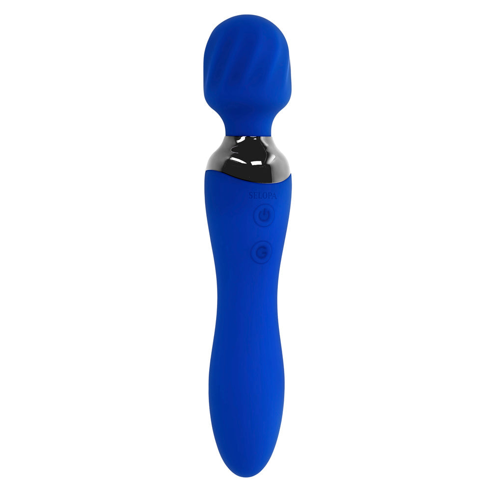 SELOPA - Blue Belle – Rechargeable, Discreet, Intimate Wellness Accessory – Quiet, Rechargeable, Waterproof, Couples & Solo Use, Discreet Intimate Wellness Accessory