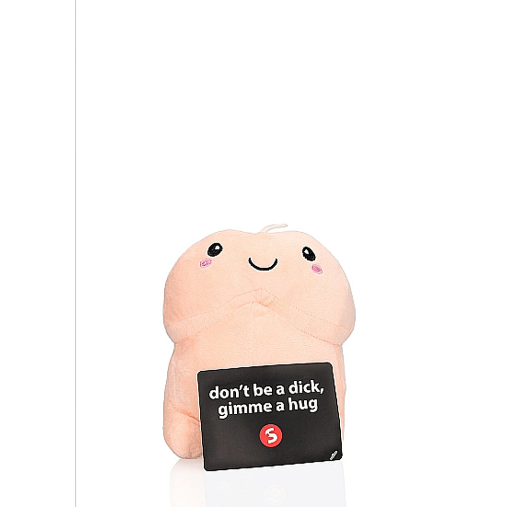 Short male Plushie Stuffy - 8" – Rechargeable, Discreet, Intimate Wellness Accessory – Quiet, Rechargeable, Waterproof, Couples & Solo Use, Discreet Intimate Wellness Accessory