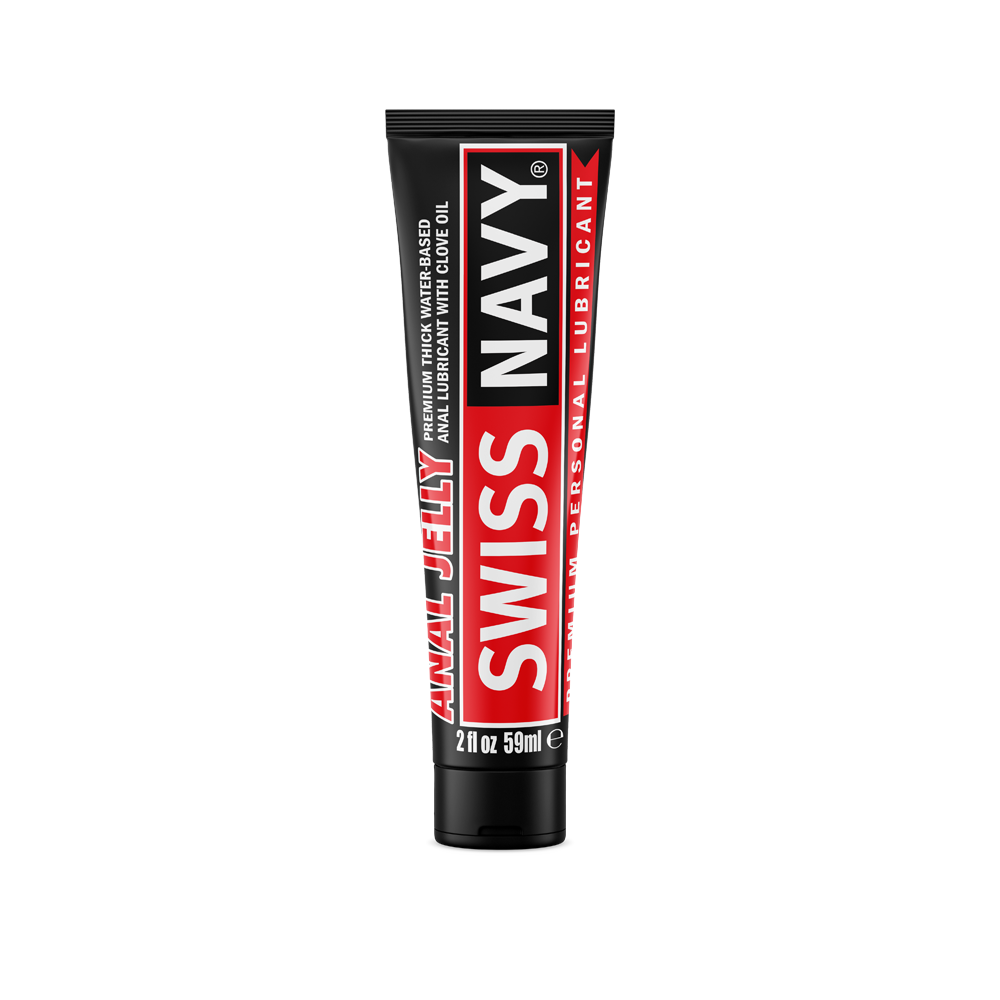 Swiss Navy® backdoor Jelly with Clove 2oz – Rechargeable, Discreet, Intimate Wellness Accessory – Quiet, Rechargeable, Waterproof, Couples & Solo Use, Discreet Intimate Wellness Accessory