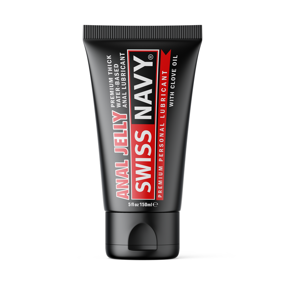 Swiss Navy® backdoor Jelly with Clove 5oz – Rechargeable, Discreet, Intimate Wellness Accessory – Quiet, Rechargeable, Waterproof, Couples & Solo Use, Discreet Intimate Wellness Accessory