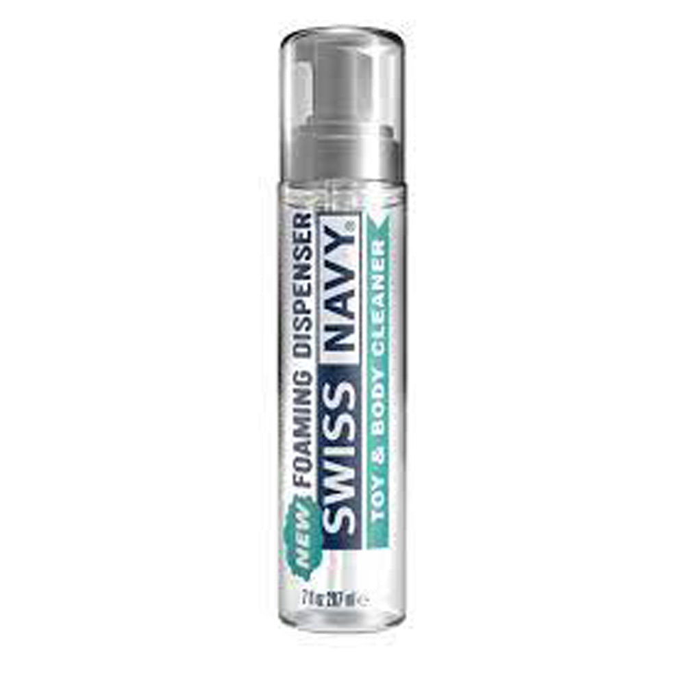 Swiss Navy novelty item & Body Foamer 7oz – Rechargeable, Discreet, Intimate Wellness Accessory – Quiet, Rechargeable, Waterproof, Couples & Solo Use, Discreet Intimate Wellness Accessory