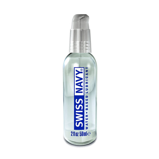 Swiss Navy Water 2 oz – Rechargeable, Discreet, Intimate Wellness Accessory – Quiet, Rechargeable, Waterproof, Couples & Solo Use, Discreet Intimate Wellness Accessory