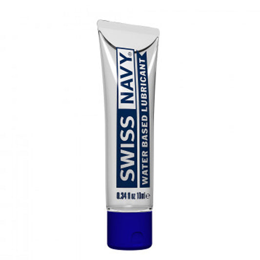 Swiss Navy Water 10ml – Rechargeable, Discreet, Intimate Wellness Accessory – Quiet, Rechargeable, Waterproof, Couples & Solo Use, Discreet Intimate Wellness Accessory