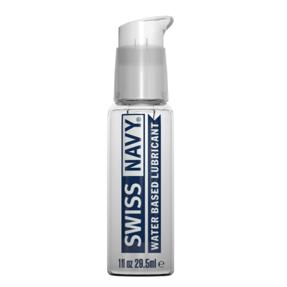 Swiss Navy Water 1oz – Rechargeable, Discreet, Intimate Wellness Accessory – Quiet, Rechargeable, Waterproof, Couples & Solo Use, Discreet Intimate Wellness Accessory