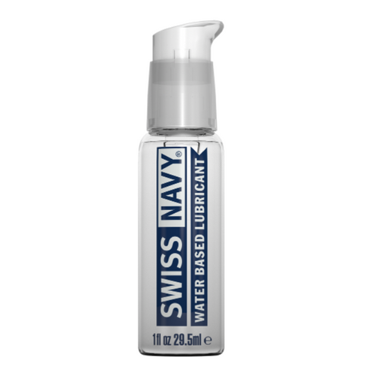 Swiss Navy Water 1oz – Rechargeable, Discreet, Intimate Wellness Accessory – Quiet, Rechargeable, Waterproof, Couples & Solo Use, Discreet Intimate Wellness Accessory