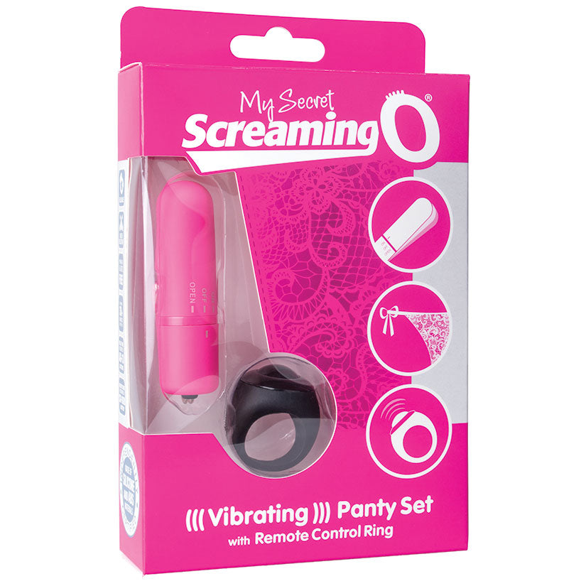 Screaming O My Secret Remote Control Panty Vibe-Pink.
