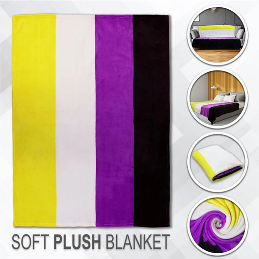 Non-Binary Polar Fleece Blanket 50"x60"