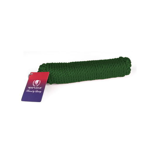 Vegan Rope - 10 meter/32.8' - Green – Rechargeable, Discreet, Intimate Wellness Accessory – Quiet, Rechargeable, Waterproof, Couples & Solo Use, Discreet Intimate Wellness Accessory