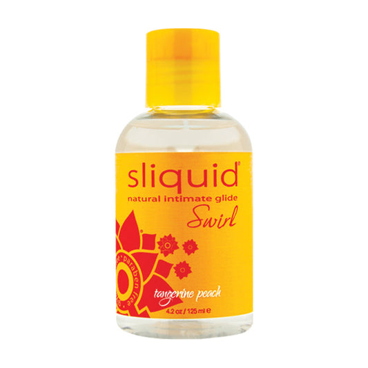 Swirl - Tangerine Peach 4.2 oz – Rechargeable, Discreet, Intimate Wellness Accessory – Quiet, Rechargeable, Waterproof, Couples & Solo Use, Discreet Intimate Wellness Accessory