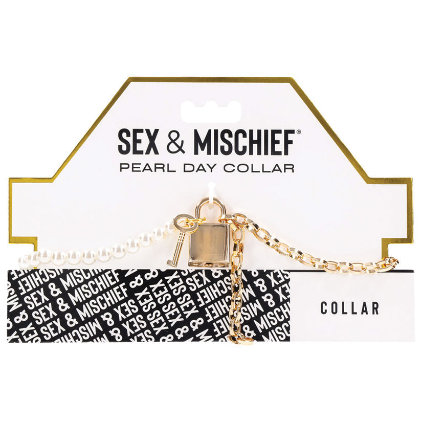 S&M Pearl Day Collar.
