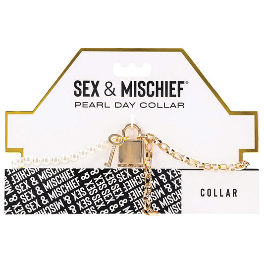 S&M Pearl Day Collar.