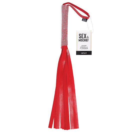 S&M Amor Sparkle Flogger.