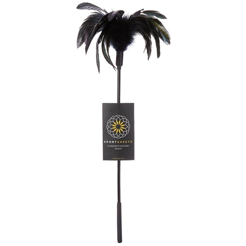 Sportsheets Starburst Tickler-Black.