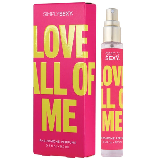 Simply Sexy Pheromone LOVE ALL OF ME – Rechargeable, Discreet, Intimate Wellness Accessory – Quiet, Rechargeable, Waterproof, Couples & Solo Use, Discreet Intimate Wellness Accessory