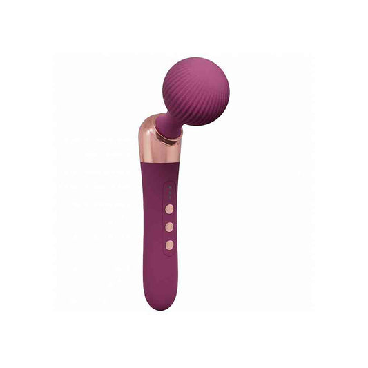 Serenity Wand - 10 Speed Angled Wand – Rechargeable, Discreet, Intimate Wellness Accessory – Quiet, Rechargeable, Waterproof, Couples & Solo Use, Discreet Intimate Wellness Accessory