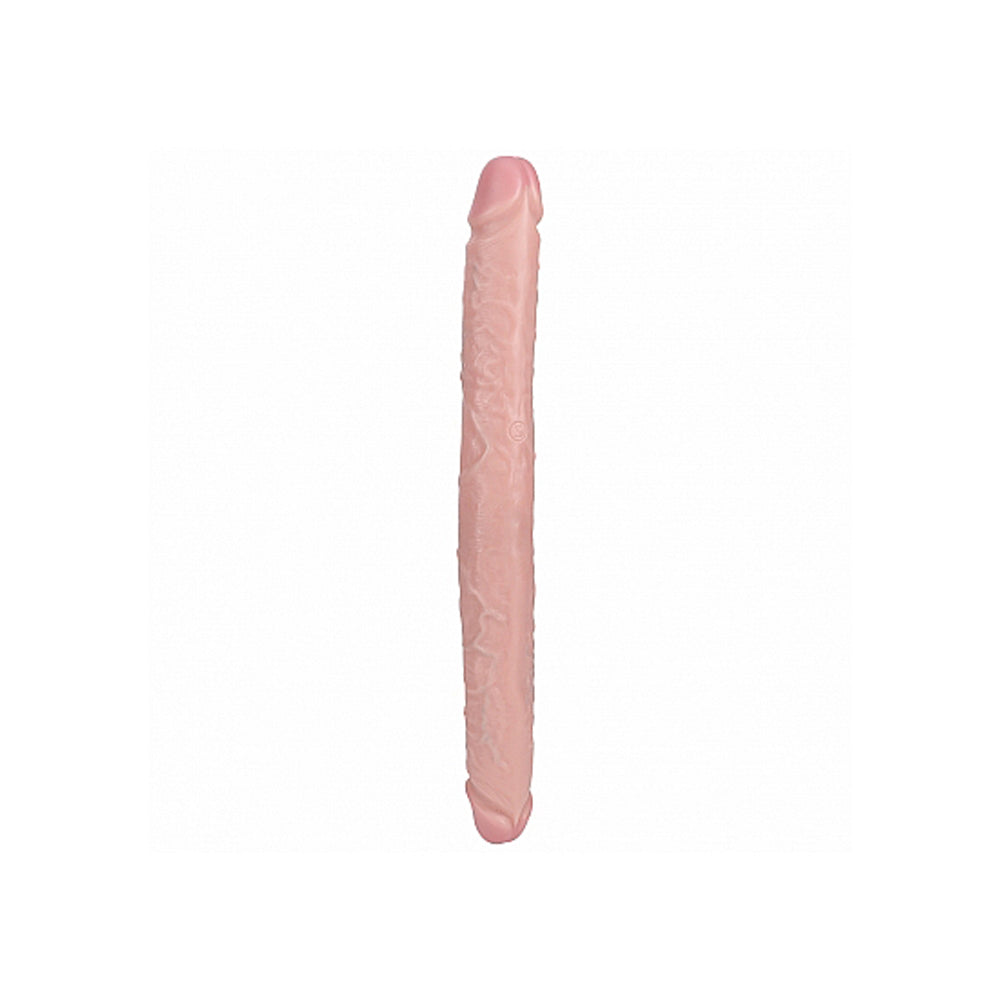 RealRock Slim Double Ended Thick 16" – Rechargeable, Discreet, Intimate Wellness Accessory – Quiet, Rechargeable, Waterproof, Couples & Solo Use, Discreet Intimate Wellness Accessory