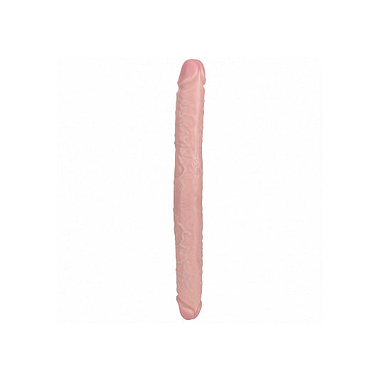 RealRock Slim Double Ended Thick 16" – Rechargeable, Discreet, Intimate Wellness Accessory – Quiet, Rechargeable, Waterproof, Couples & Solo Use, Discreet Intimate Wellness Accessory
