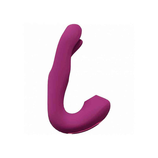 Yuna - Dual Action Airwave Flapping Vibe – Rechargeable, Discreet, Intimate Wellness Accessory – Quiet, Rechargeable, Waterproof, Couples & Solo Use, Discreet Intimate Wellness Accessory