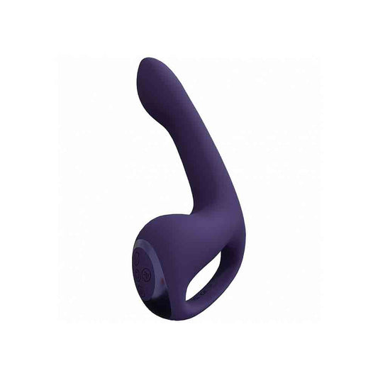 Riko - Triple Thumper with Finger Motion – Rechargeable, Discreet, Intimate Wellness Accessory – Quiet, Rechargeable, Waterproof, Couples & Solo Use, Discreet Intimate Wellness Accessory