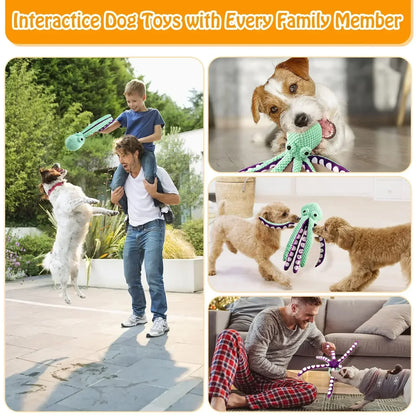 Octopus Plush Chew novelty item – Interactive, Bite-Resistant, Teeth Cleaning for Cats and Dogs – Rechargeable, Discreet, Intimate Wellness Accessory – Quiet, Rechargeable, Waterproof, Couples & Solo Use, Discreet Intimate Wellness Accessory