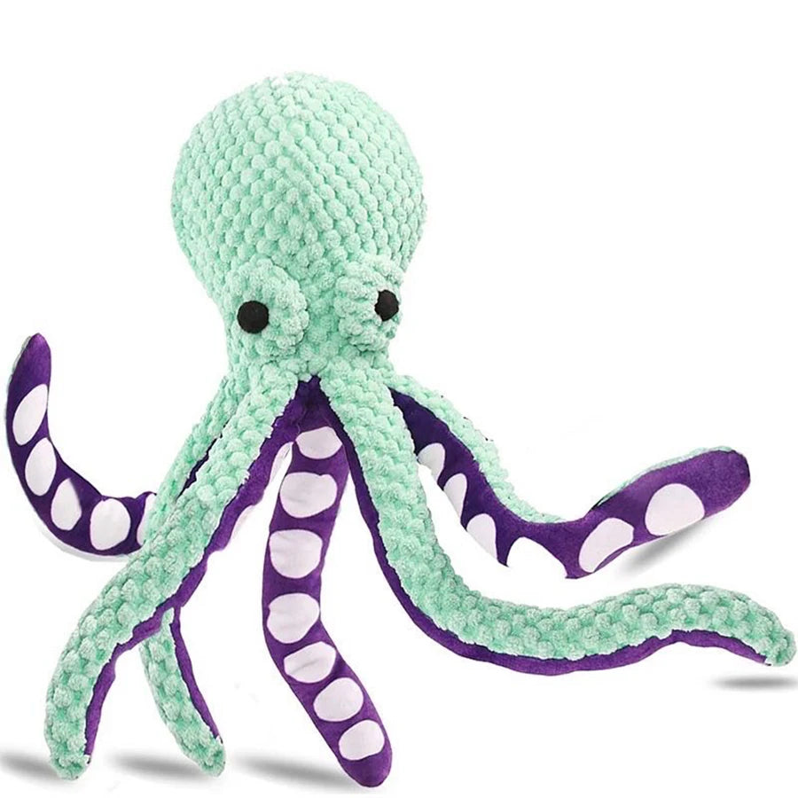 Octopus Plush Chew novelty item – Interactive, Bite-Resistant, Teeth Cleaning for Cats and Dogs – Rechargeable, Discreet, Intimate Wellness Accessory – Quiet, Rechargeable, Waterproof, Couples & Solo Use, Discreet Intimate Wellness Accessory