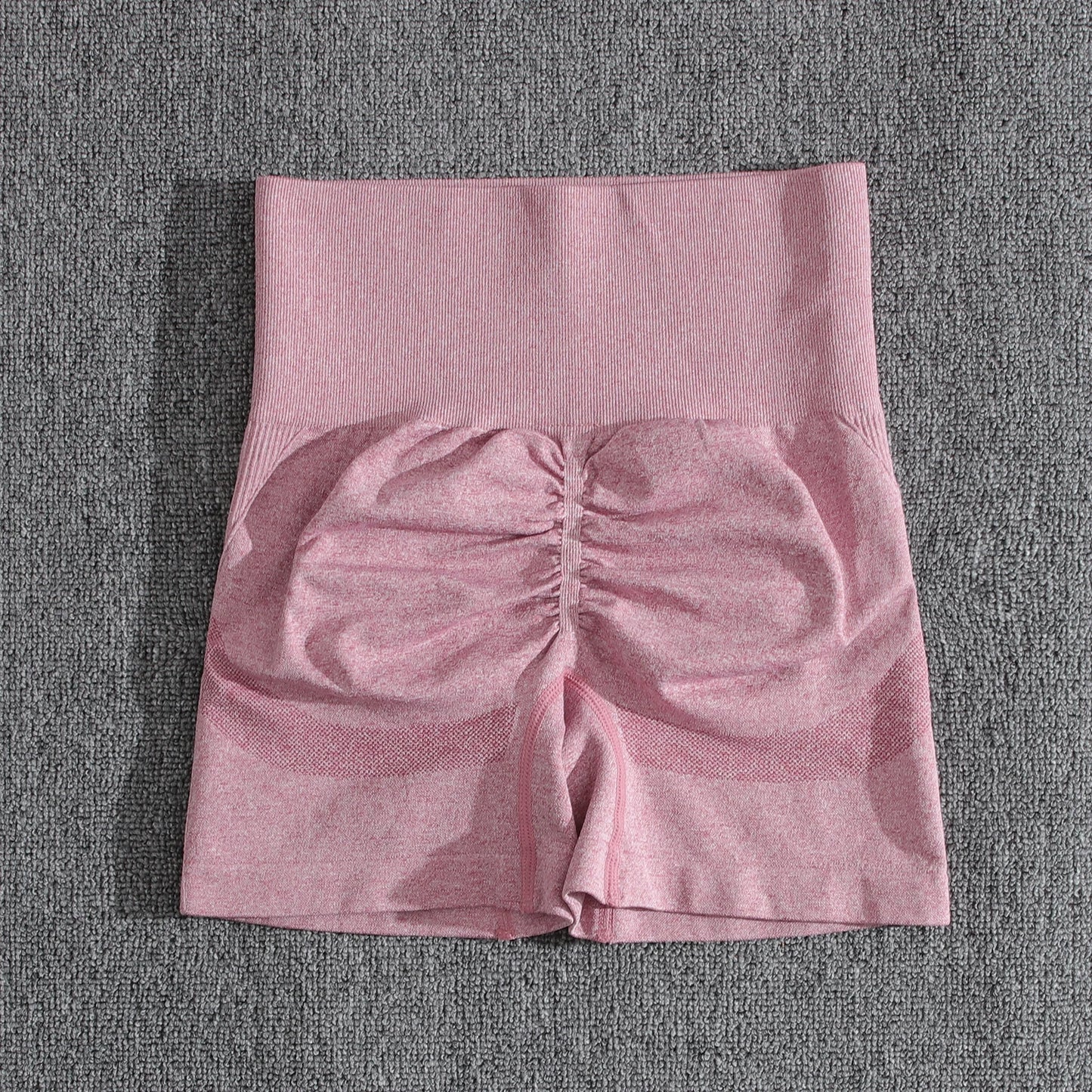 Solid Women Two Piece Sets Peach Buttocks Shorts Female Trackuists Gym Set Halter Fitness Shorts Push Up Bra Summer [BRA]
