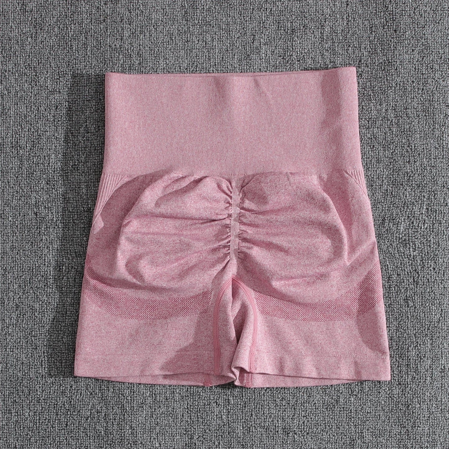 Solid Women Two Piece Sets Peach Buttocks Shorts Female Trackuists Gym Set Halter Fitness Shorts Push Up Bra Summer [BRA]