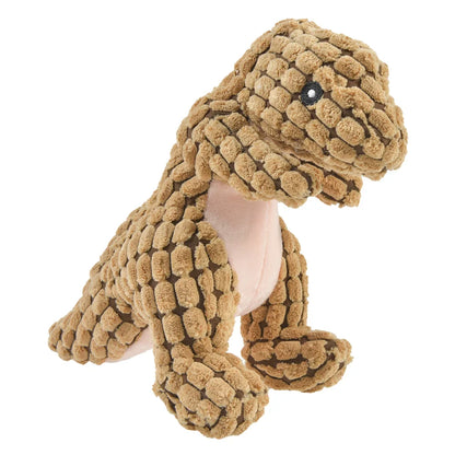 Petorest Plush Dinosaur Chew Toy – Interactive & Durable
