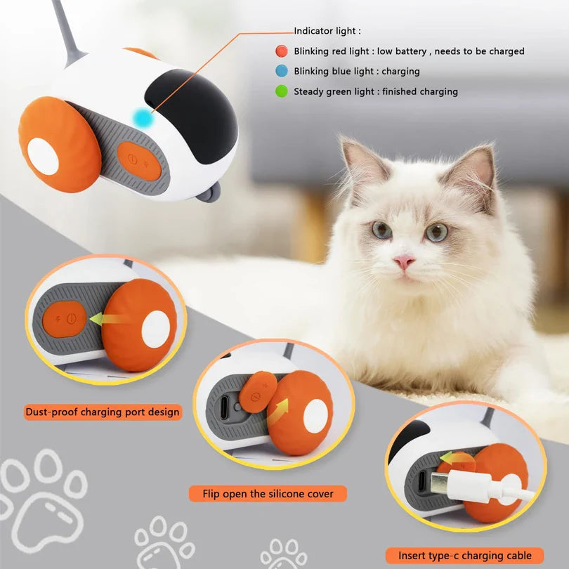 Interactive Cat novelty item Car with Remote Control – Rechargeable, Discreet, Intimate Wellness Accessory – Quiet, Rechargeable, Waterproof, Couples & Solo Use, Discreet Intimate Wellness Accessory