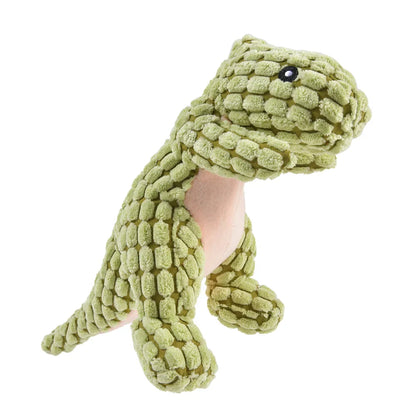 Petorest Plush Dinosaur Chew Toy – Interactive & Durable