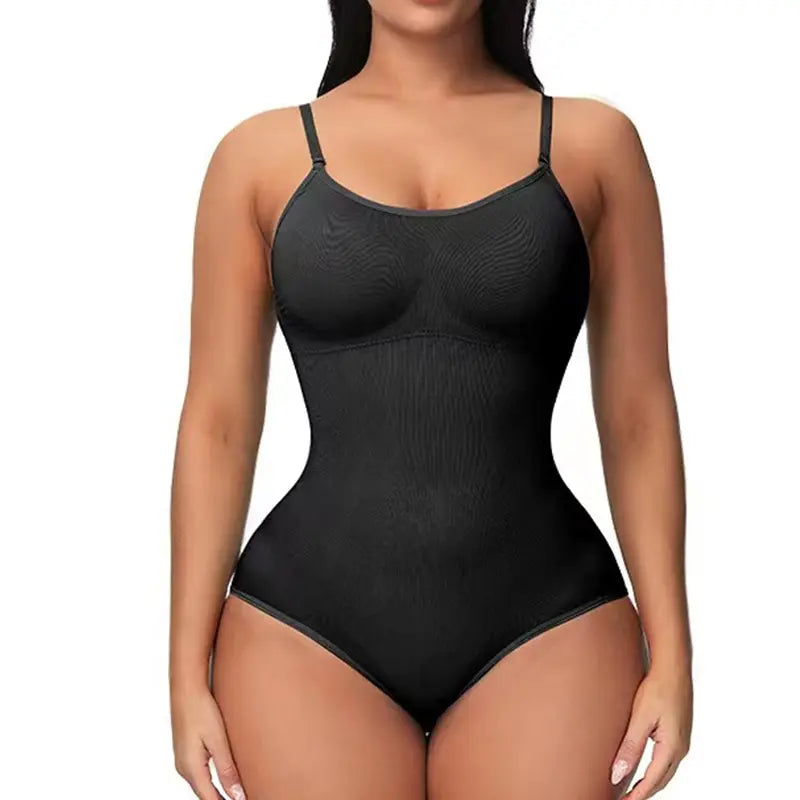 SlimFit V Neck Shapewear Bodysuit
