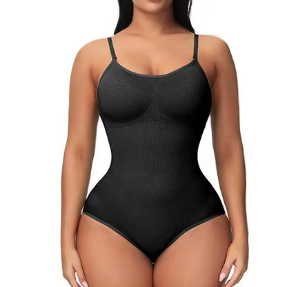 SlimFit V Neck Shapewear Bodysuit