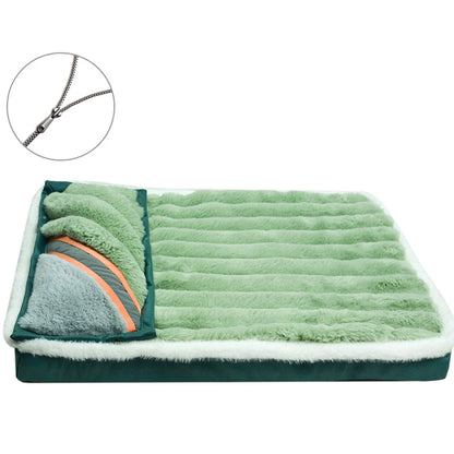Dog Bed Mat with Zipper Remolvable Pet Mattress