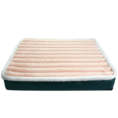 Dog Bed Mat with Zipper Remolvable Pet Mattress