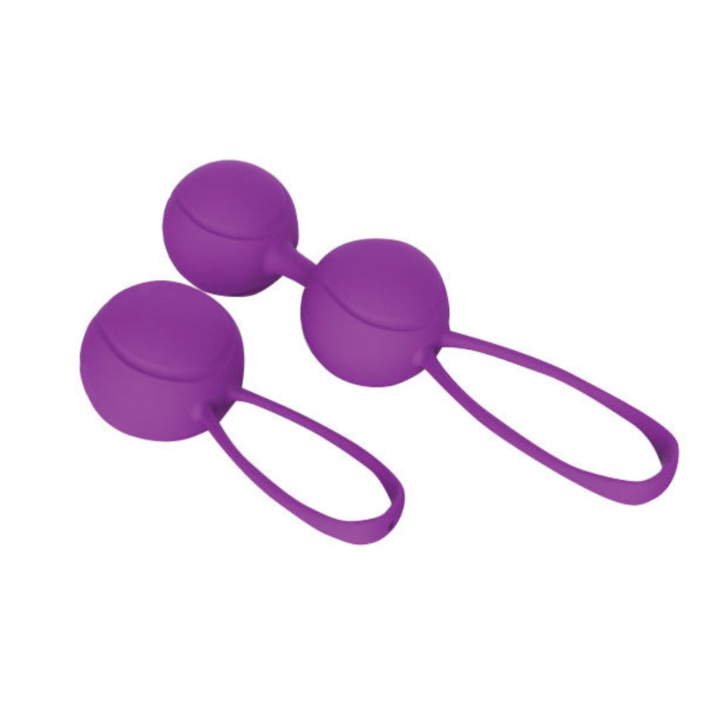 Kegel Balls - Purple 2pc set – Rechargeable, Discreet, Intimate Wellness Accessory – Quiet, Rechargeable, Waterproof, Couples & Solo Use, Discreet Intimate Wellness Accessory
