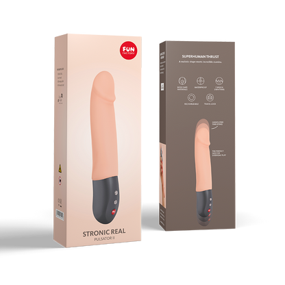 STRONIC REAL – Rechargeable, Discreet, Intimate Wellness Accessory – Quiet, Rechargeable, Waterproof, Couples & Solo Use, Discreet Intimate Wellness Accessory