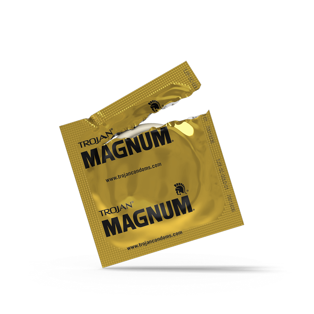 Trojan Magnum Condoms - Bulk – Rechargeable, Discreet, Intimate Wellness Accessory – Quiet, Rechargeable, Waterproof, Couples & Solo Use, Discreet Intimate Wellness Accessory
