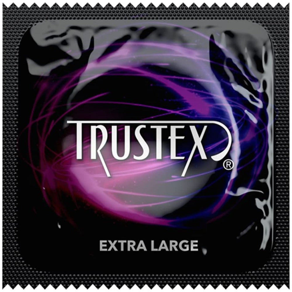 Trustex Extra Large Condoms 100pc Bowl – Rechargeable, Discreet, Intimate Wellness Accessory – Quiet, Rechargeable, Waterproof, Couples & Solo Use, Discreet Intimate Wellness Accessory