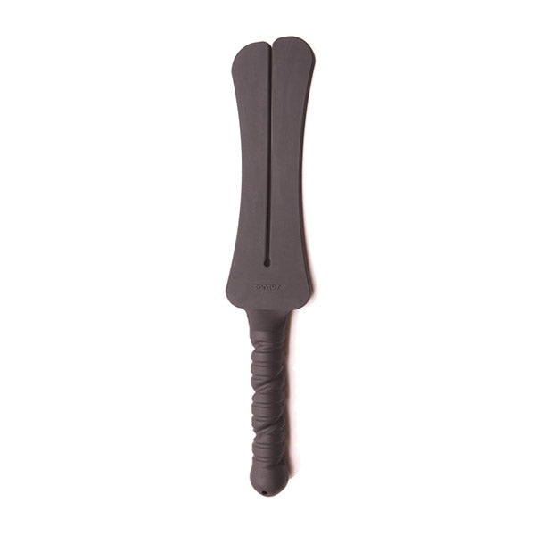 Tantus Silicone Trip 2 Tawse Spanking Paddle – Rechargeable, Discreet, Intimate Wellness Accessory – Quiet, Rechargeable, Waterproof, Couples & Solo Use, Discreet Intimate Wellness Accessory