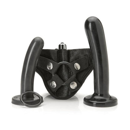 Tantus Silicone Bend Over Intermediate Kit Black – Rechargeable, Discreet, Intimate Wellness Accessory – Quiet, Rechargeable, Waterproof, Couples & Solo Use, Discreet Intimate Wellness Accessory