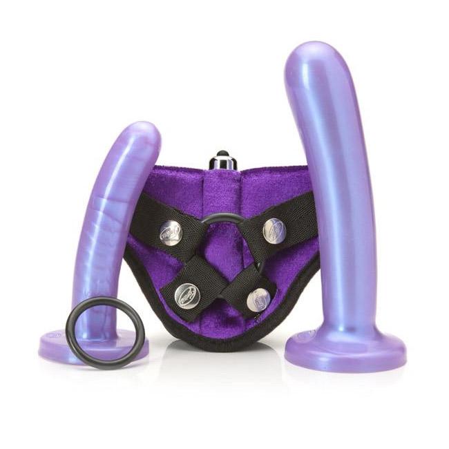 Tantus Silicone Bend Over Intermediate Kit Purple Haze – Rechargeable, Discreet, Intimate Wellness Accessory – Quiet, Rechargeable, Waterproof, Couples & Solo Use, Discreet Intimate Wellness Accessory