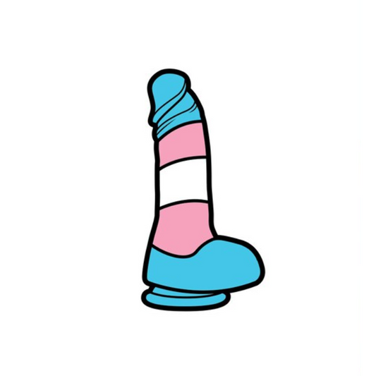 Enamel Pin: Trans personal massager – Rechargeable, Discreet, Intimate Wellness Accessory – Quiet, Rechargeable, Waterproof, Couples & Solo Use, Discreet Intimate Wellness Accessory