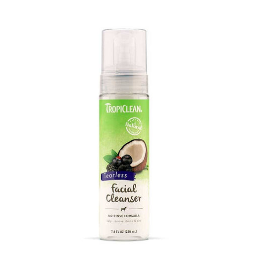 Tropiclean Waterless Facial Cleanser for Pets