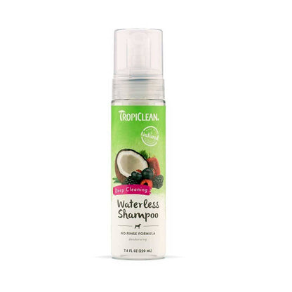 Tropiclean Deep Cleaning Waterless Shampoo for Pets