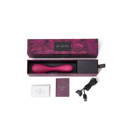 Je Joue Uma G-Spot massager Fuchsia – Rechargeable, Discreet, Intimate Wellness Accessory – Quiet, Rechargeable, Waterproof, Couples & Solo Use, Discreet Intimate Wellness Accessory
