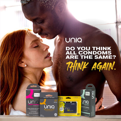 Uniq Lady Female Condoms Box 3 – Rechargeable, Discreet, Intimate Wellness Accessory – Quiet, Rechargeable, Waterproof, Couples & Solo Use, Discreet Intimate Wellness Accessory