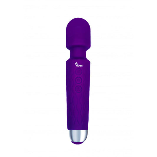 Tempest Intense Wand Massager - Violet * – Rechargeable, Discreet, Intimate Wellness Accessory – Quiet, Rechargeable, Waterproof, Couples & Solo Use, Discreet Intimate Wellness Accessory